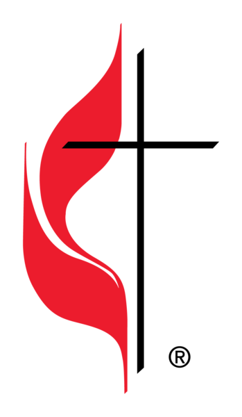 The Cross and Flame, official emblem of the United Methodist Church